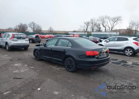 2013 Volkswagen Jetta 2.5L Se из США, поврежденный, VIN 3VWDP7AJ4DM298064